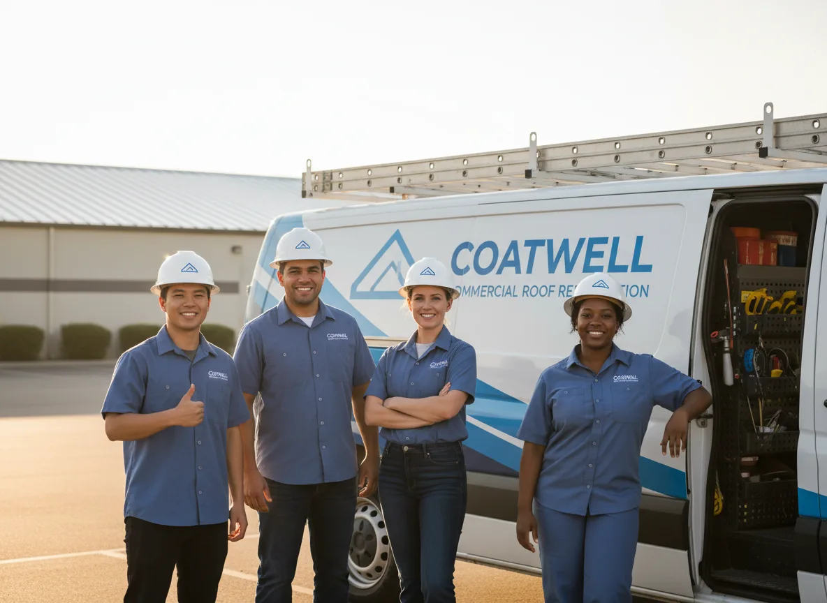 Commercial roof coating company in Reesville, OH